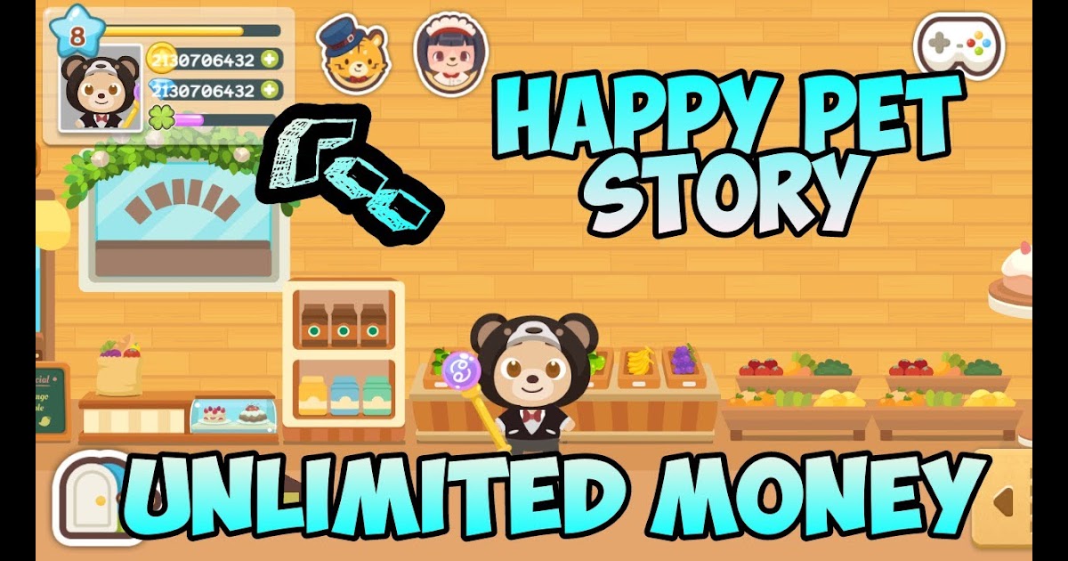 Happy Pet Story Unlimited Coins And Gems Ios Story Guest