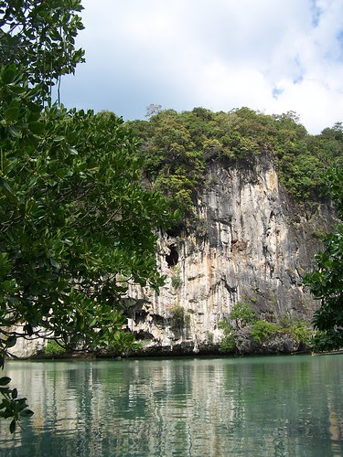 lagoon at Ko Hong