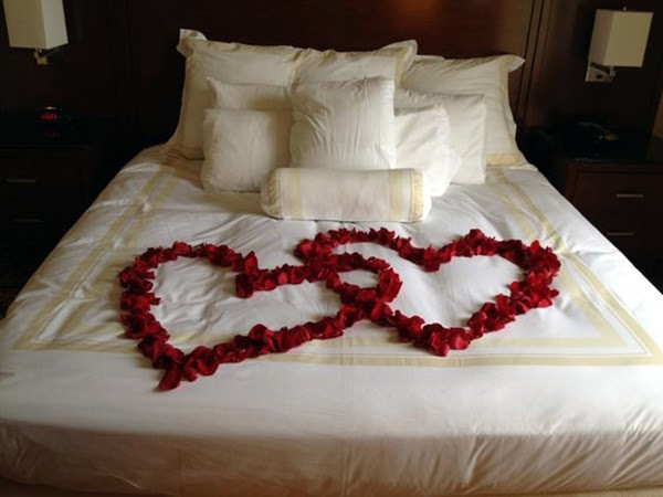 40 Wedding First Night Bed Decoration Ideas Photofun4ucom