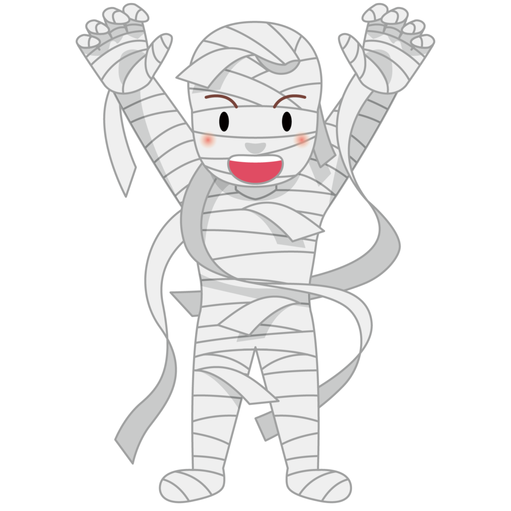 年の最高 ハロウィン ミイラ イラスト Kodoira