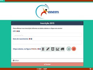Inscrição para o Enem no site do Inep exige documentos básicos como CPF, identidade, e dados pessoais (Foto: Reprodução/Divulgação) Inscrição para o Enem no site do Inep exige documentos básicos como CPF, identidade, e dados pessoais (Foto: Reprodução/Divulgação)