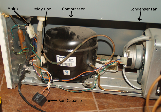 Refrigerators Parts: Frigidaire Refrigerator Parts Diagram defrost timer wiring diagram cold room 