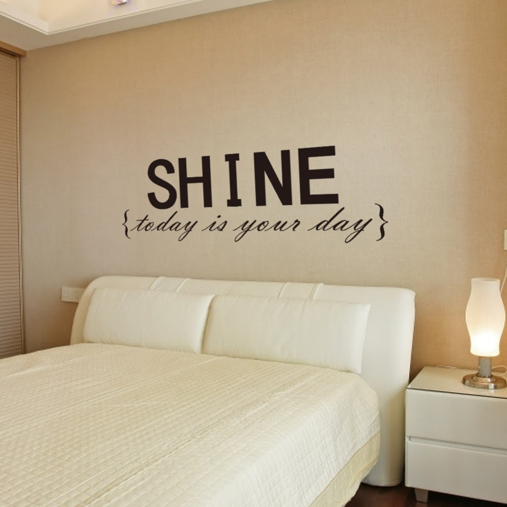 Wall Decor Decal Stickers Quotes Shine Wall Letters Decor Wall Decor Decal Stickers Quotes Shine Wall Letters Decor