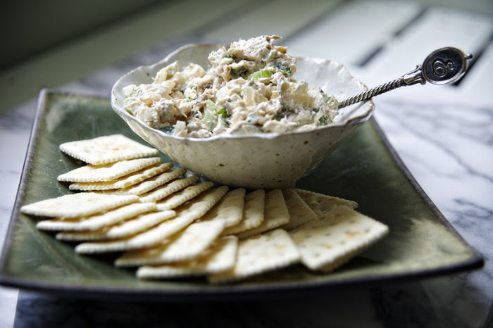 Smoked Fish Dip - biscuits and such