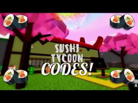 Cao32 Tv Sushi Tycoon Codes Subscribe For More Codes - sushi simulator roblox