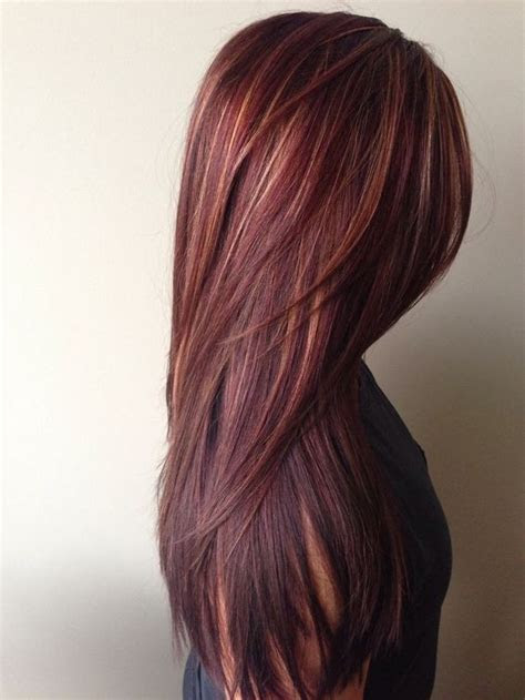 mahogany hair color ideas ombre balayage hairstyles