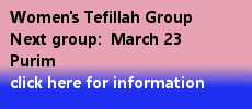 Womens Tefillah Group