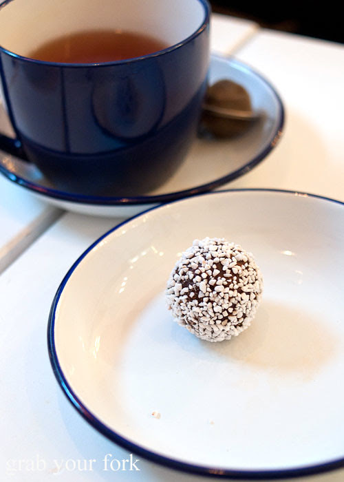 chokladboll chocolate balls dessert at fika swedish kitchen cafe manly