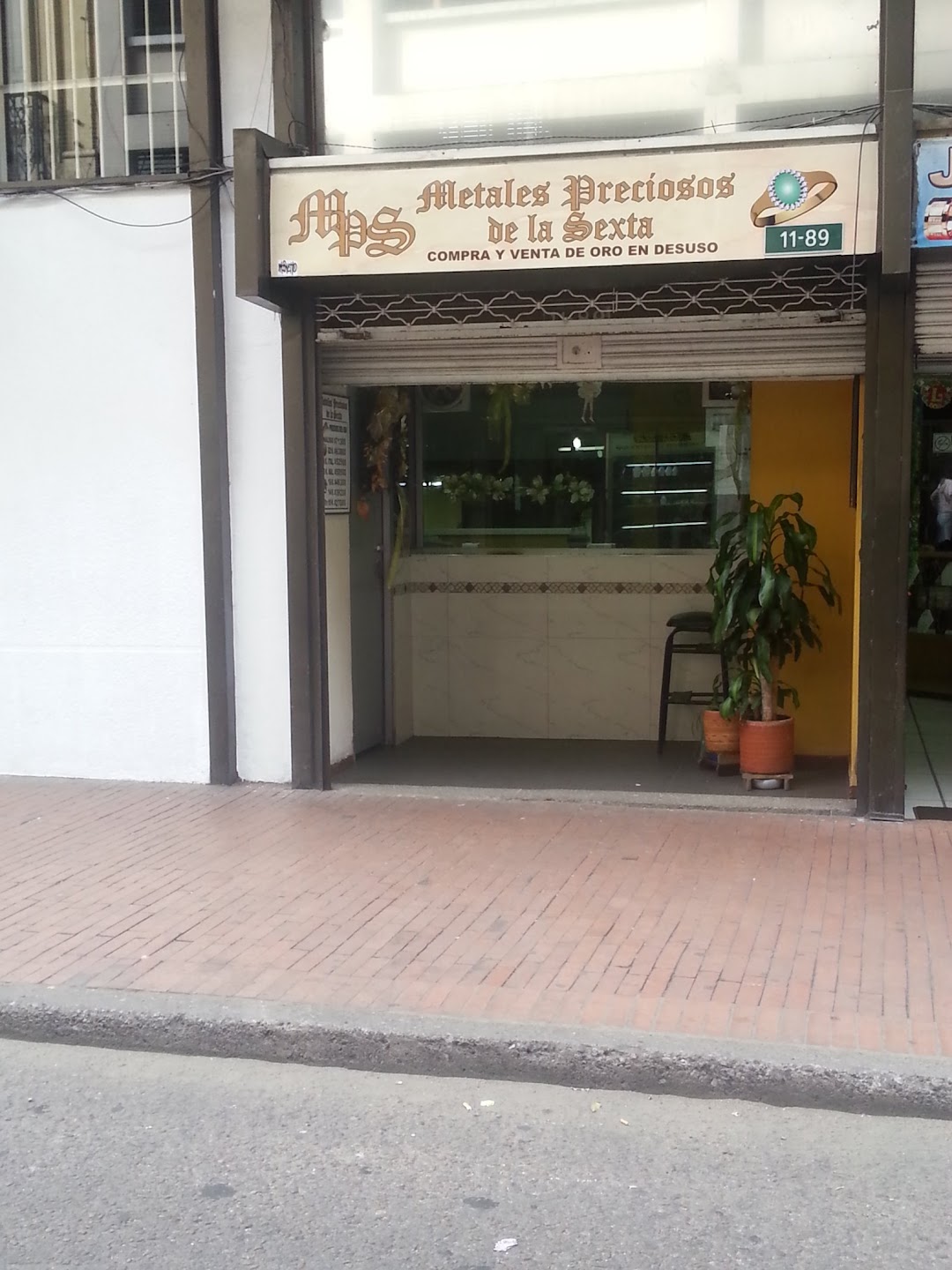 metales preciosos de la sexta
