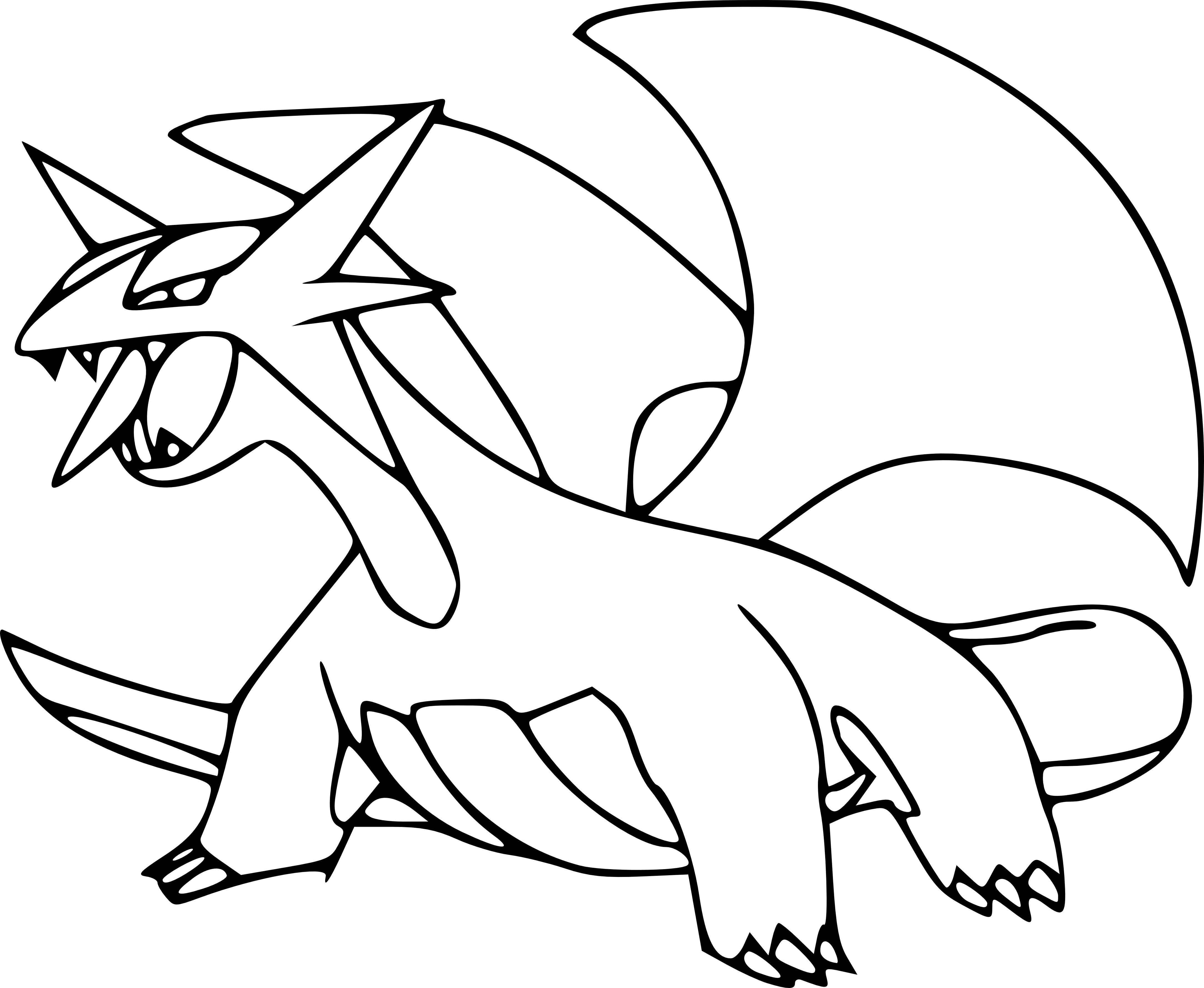 Coloriage Dragon Feu Pokemon Coloriage Pokemon Type Feu Ancenscp  My