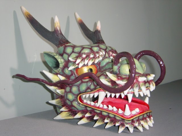 Chinese Dragon Tattoo Head Dance Symbol Drawing Pictures Parade Costume