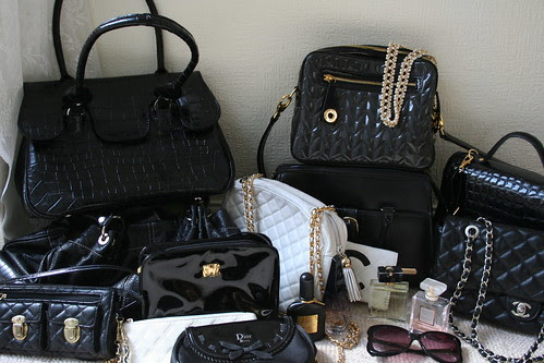 Handbags galore