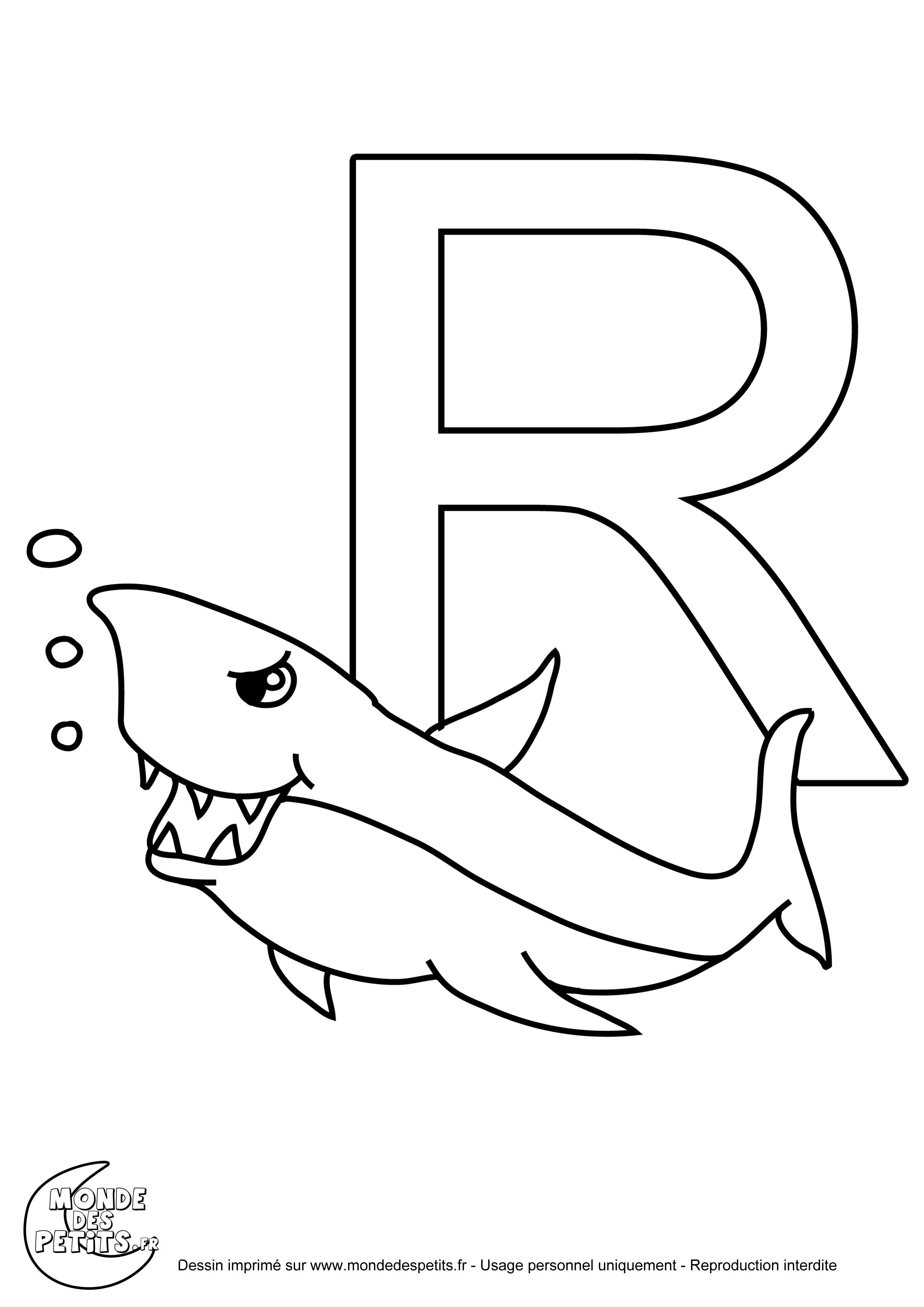 Coloriage De L Alphabet Avec Des Animaux  Des Milliers de Coloriage