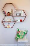 DIY Honeycomb Shelves - A Beautiful Mess
