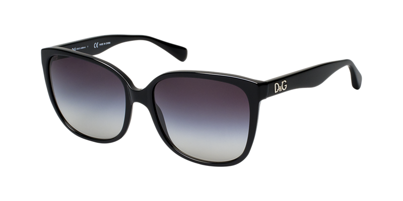 D & G Sunglasses DD 3090 501/8G Black 59mm