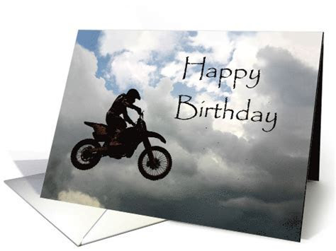 Happy Birthday Card for Dirt Bike Rider card (1248306) Happy Birthday Card for Dirt Bike Rider card (1248306)