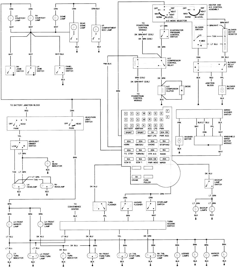 Wiring Diagram 1987 Gmc 4x4 - Complete Wiring Schemas