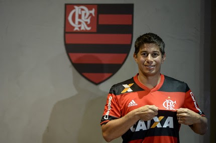 Conca apresentação Flamengo (Foto: Agência Estado) Conca apresentação Flamengo (Foto: Agência Estado)