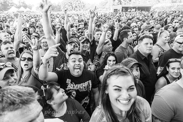 In the crowd