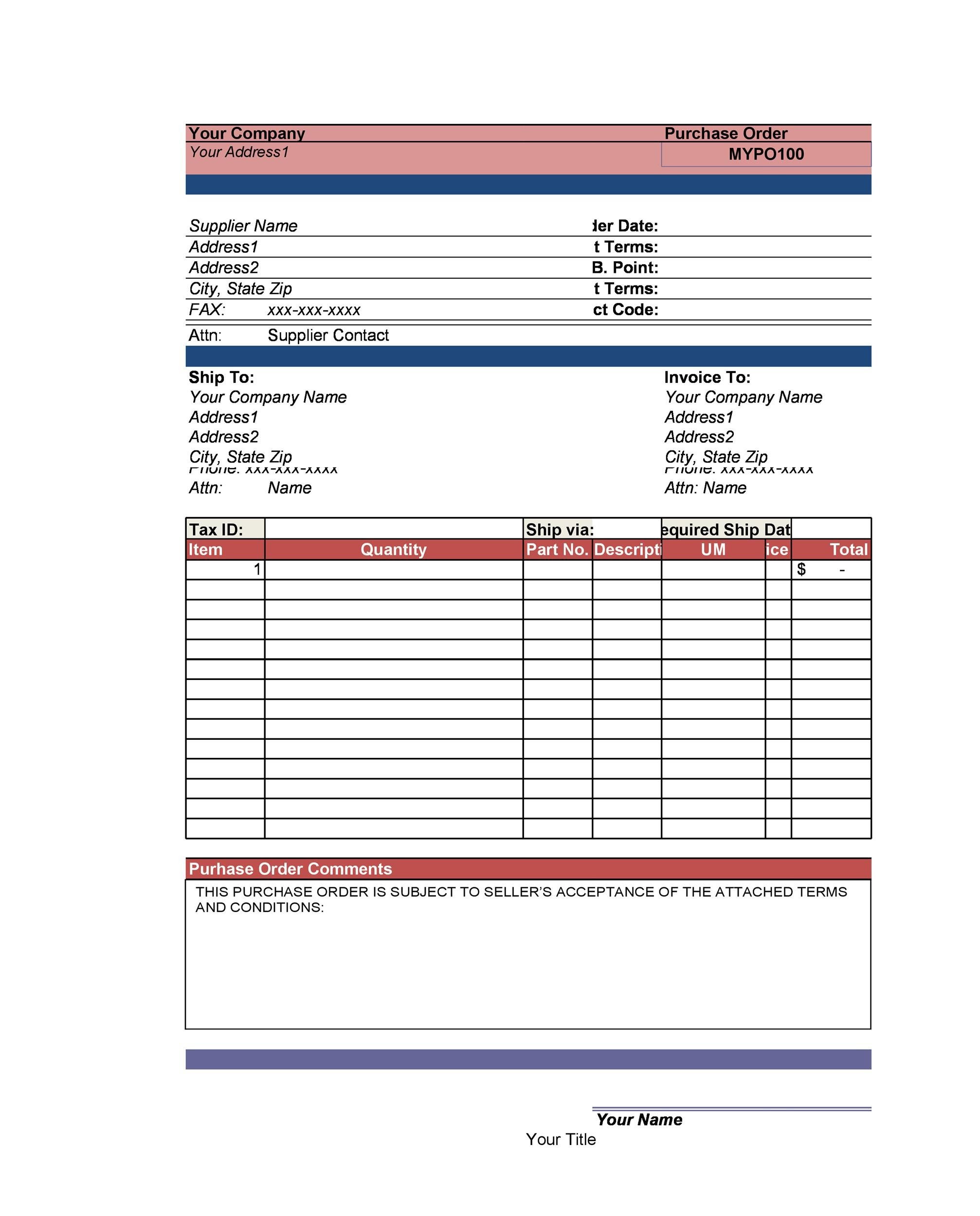 Contoh Surat Purchase Order Dalam Bahasa Indonesia - Kumpulan Surat Penting