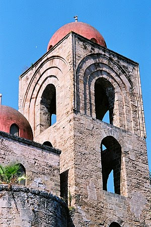 Detail of the bell tower.
