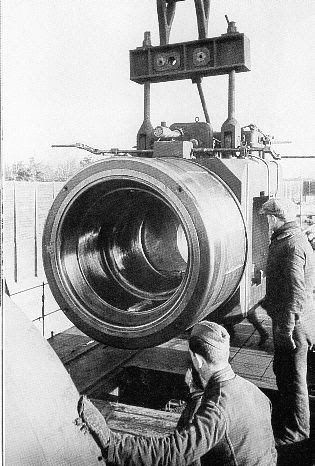 Cañón ferroviario Dora Schwerer Gustav railway gun