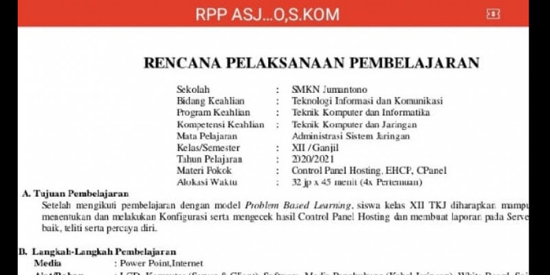 Contoh Soal Dan Jawaban Administrasi Sistem Jaringan Kelas Xii Ruang Belajar