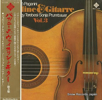 TEREBESI, GYORGY / SONJA PRUNNBAUER paganini; violin&guitar vol.3