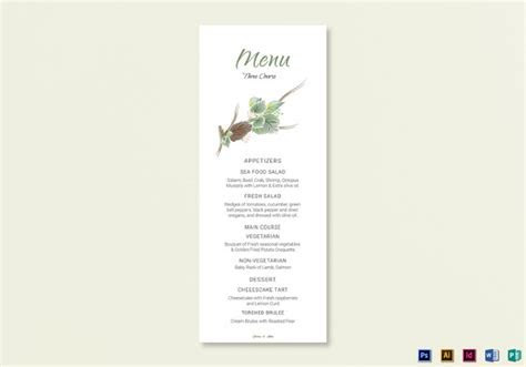 36 Menu Card Templates Free Sample, Example Format 36 Menu Card Templates Free Sample, Example Format