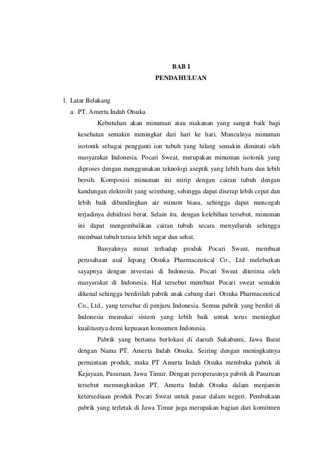 Contoh Kata Pengantar Laporan Kunjungan Industri Mahasiswa Kumpulan Contoh Laporan