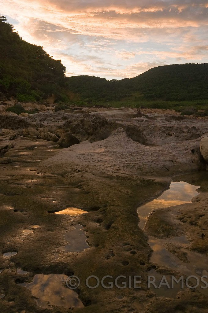 Ilocos Norte - Rock Pools Reflections