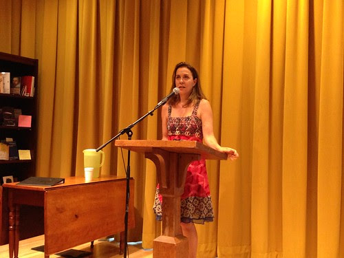 Catherine Barnett, at Showcase Reading, Poets House