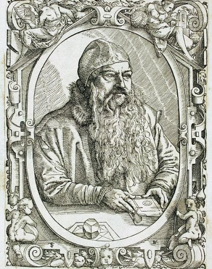 portrait of Nuremberg and Bamburg calligrapher, stephan brechtel