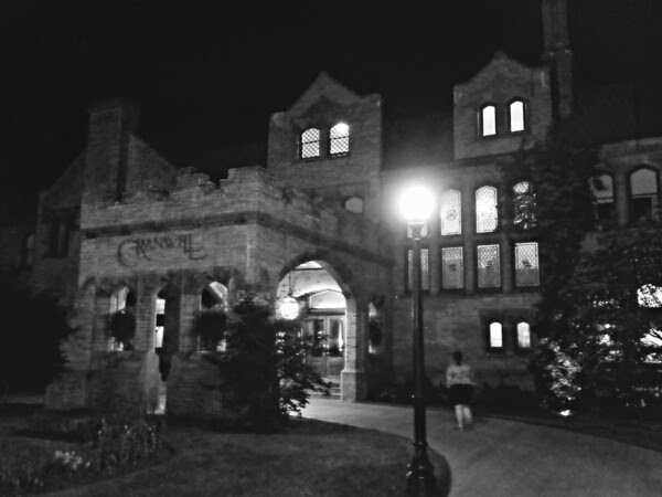 The Mansion at Night at the Cranwell Resort, Spa, and Golf Club