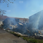 Un bâtiment agricole du château de Prény complètement détruit par le feu