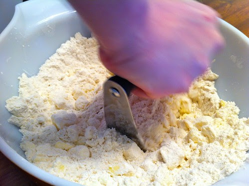 Work in Butter with Pastry Cutter
