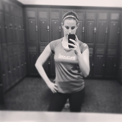 Post-spin gym selfie. #latergram