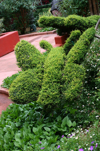 butterfly topiary