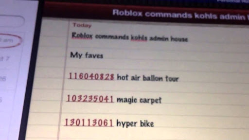 Bags Roblox Kohls Admin House Music Codes - my admin house roblox