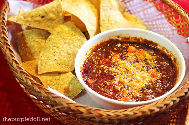 Chilli Con Carne with Nachos (P180)