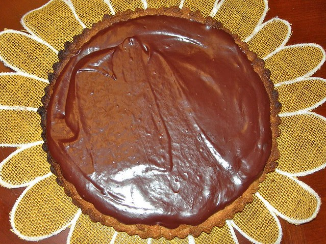 Mexican Chocolate Ganache Tart