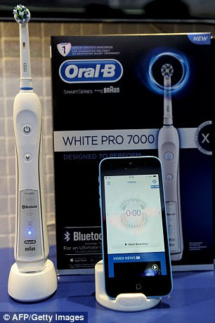 Smart: The world's first smartphone toothbrush tells its users where they have gone wrong