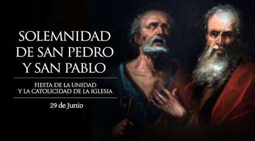 Lecturas de Santos Pedro y Pablo, apóstoles | Parroquia Nuestra Señora del Carmen – Aguadulce