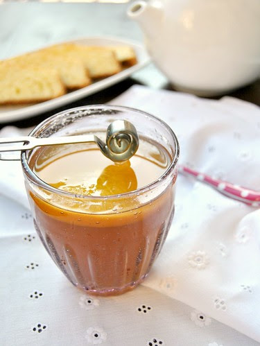Tea with Pineapple Juice