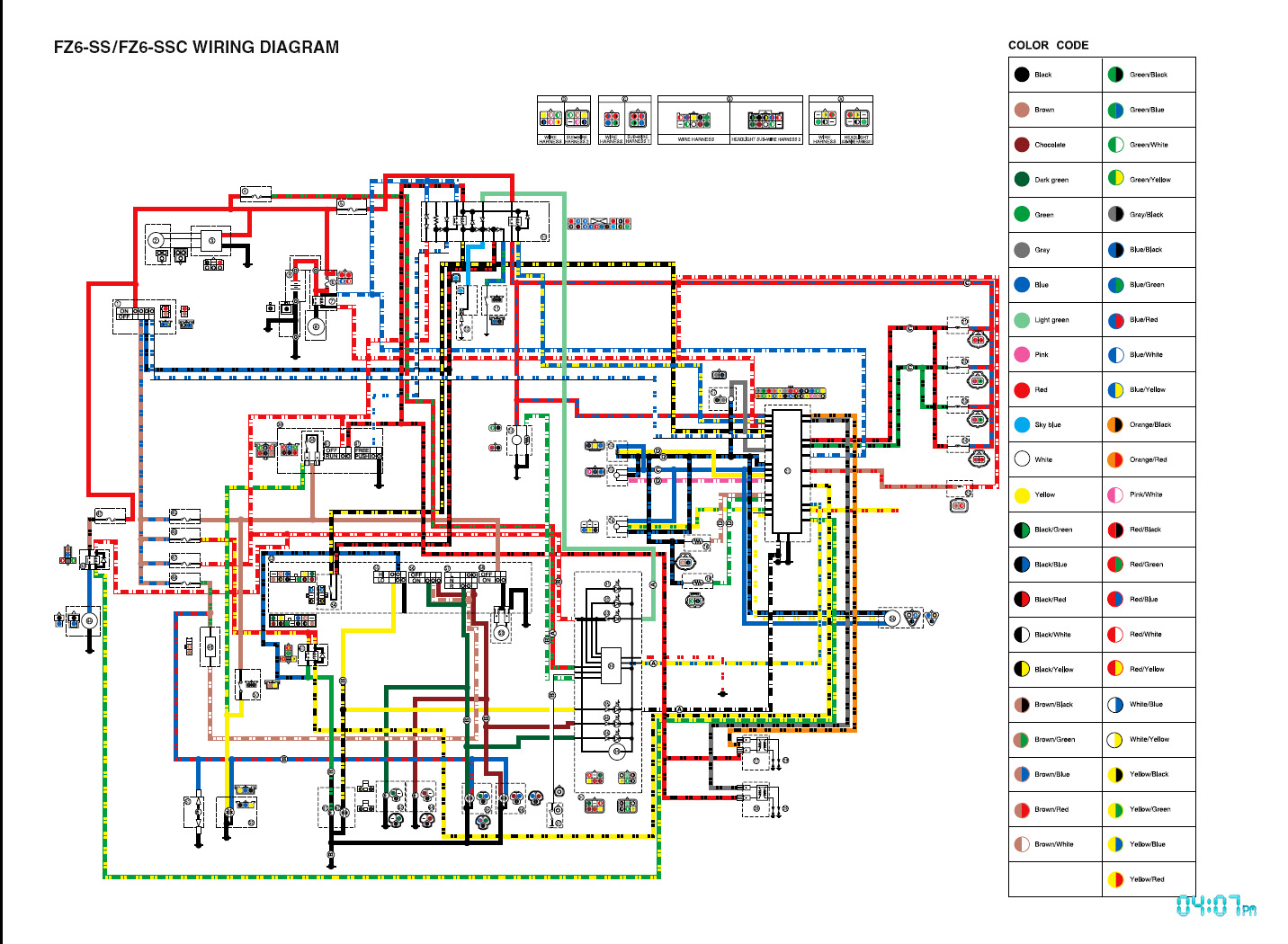 Yamaha R1 Wiring Diagram - Wiring Diagram Schemas