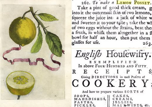 Elizabeth Moxon's Lemon Posset, with Hanepoot