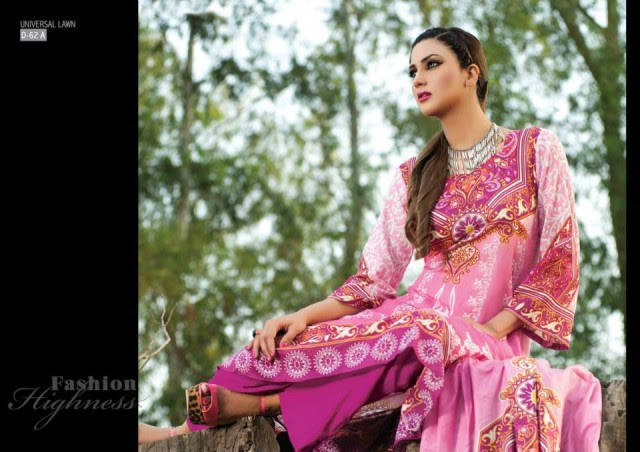 Womens-Beautiful-Girls-Lawn-Clothes-Suits-Sitara-Universal-Exclusive-Summer-Latha-Lawn-Eid-Collection-2013-Vol-2-6 Sitara-Universal-Exclusive-Summer-Latha-Lawn-Collection-2013-Vol2-Famous-Actress-Model-Fiza-Ali-6