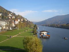 O Neckar en Heidelberg