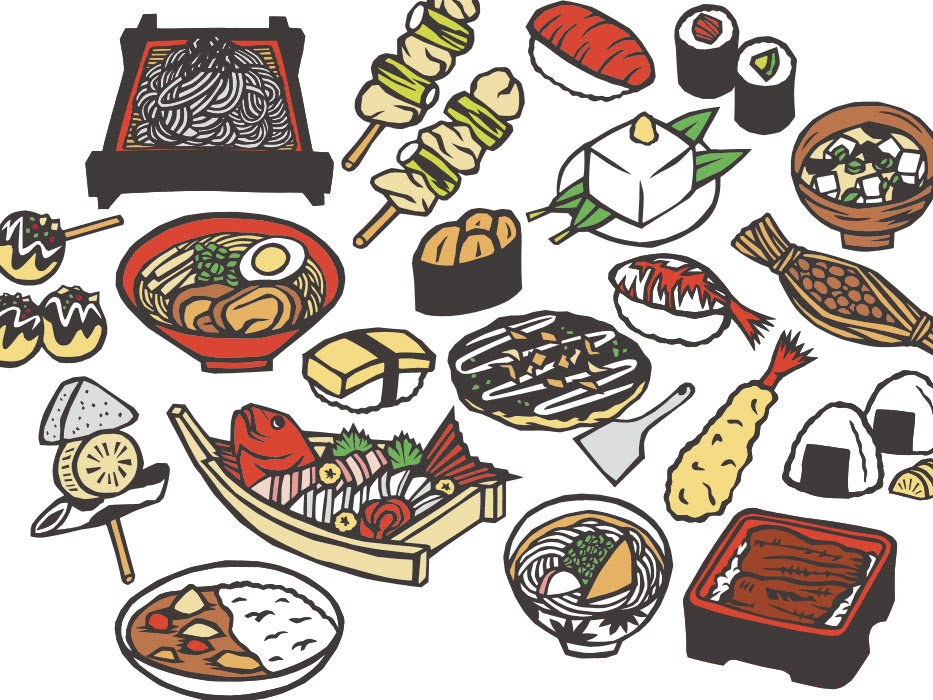 すべての動物の画像 50 素晴らしい日本食 イラスト