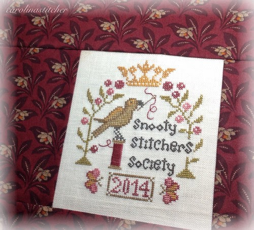 Snooty Stitchers Society project pouch